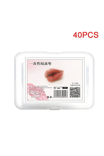 Choice1 40 قطعة، 30/40 قطعة، ضمادات عزل فموية للشفاه الموشومة بتقنية الميكروب...