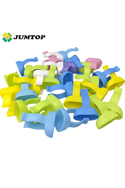 Choice ٢٠ قطعة من حلقات خلط الأسنان من JUMTOP - حامل كوب سيليكون للتلميع، طبق...