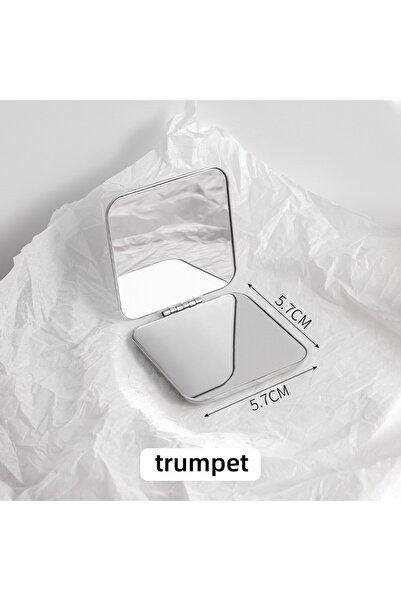 Choice C538-square Foldable Makeup Mirror Portable Double-Sided Mirror Stainl...