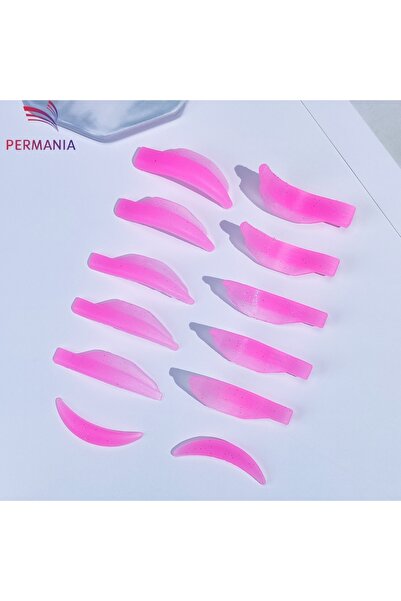 Choice Pink Permania Reusable Eyelash Lifting Silicone Lamination Pad Eyelash...