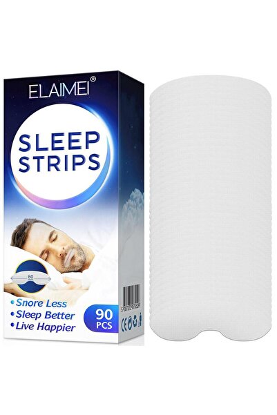 Choice3 ٩٠ قطعة متوسطة الحجم من شرائط إيلامي المضادة للشخير للنوم، شريط فم لط...