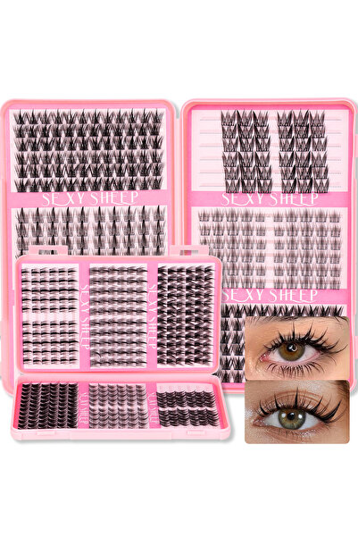 Choice6 مجموعة رموش GN 07 DIY، مظهر طبيعي، رموش مستوحاة من مانغا الأنمي، أنما...