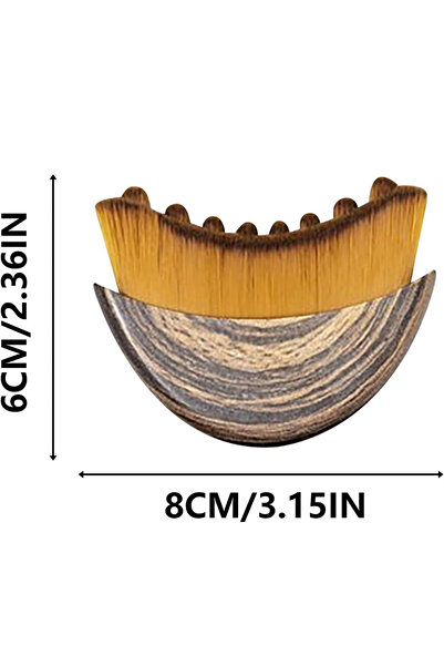 Choice قطعة واحدة بدون غطاء، طقم من قطعتين: فرشاة متعددة الوظائف لتحديد محيط ...