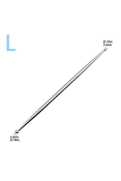 choice2 قلم الوخز بالإبر اليدوي المصنوع من الفولاذ المقاوم للصدأ، مقاسات L S/...