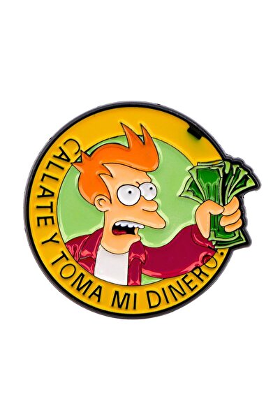 Choice 6 دبابيس معدنية مطلية بالمينا بتصميم روبوت كرتوني عتيق للنساء، مجوهرات...