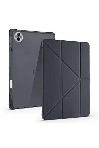 zore Honor Pad 10 (12.1 İnç) Kılıf Tri Folding Kalem Bölmeli Standlı Kılıf Pr...
