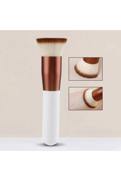 Choice WHITE 1Pcs large flat head foundation make-up BB cream liquid foundati...