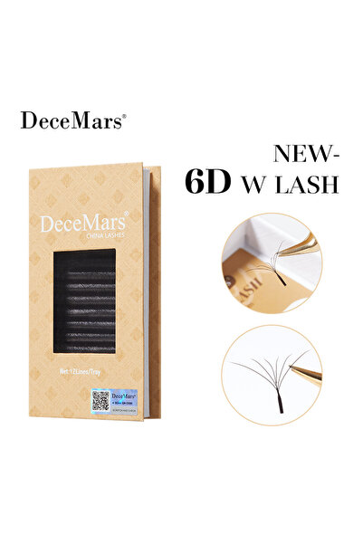 Choice7 8-12 مزيج 0.07 مم D أسود ديسمارس نوع جديد 6D-W وصلات رموش طبيعية أصلية