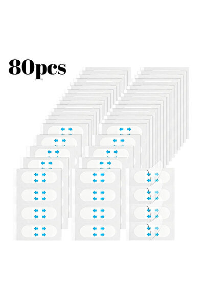 Choice 80pcs 80pcs Invisible V Face Lifting Tapes Wrinkle Removal Sticker For...