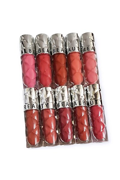 real beauty قلوس شفايف 10 لون