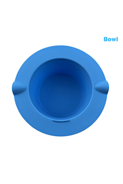 Choice4 Blue Bowl 1Pc Beauty Wax Heater Pot​ Melting Bowl ​Reusable Soft Sili...