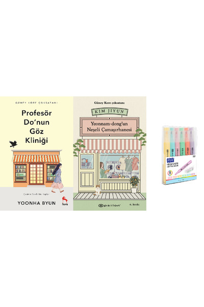 Nora Kitap Profesör Do'nun Göz Kliniği + Yeonnam-dongun Neşeli Çamaşırhanesi ...