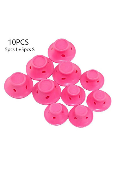 Choice بكرات شعر وردية اللون على شكل فطر، 10 قطع أو 20 قطعة، ناعمة ولطيفة على...