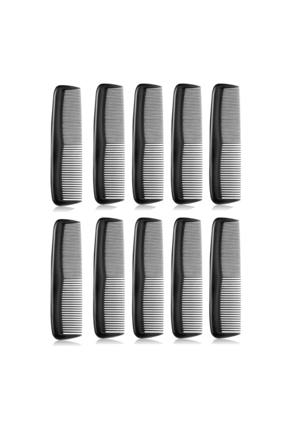 Choice 10pc-small combs 50 Pieces Pocket Hair Combs, 5 inch Unbreakable Black...