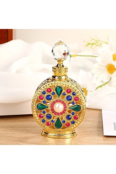 choice2 12ml Glod 12ML Perfume Bottle Metal Empty Bottle Essential Oil Perfum...