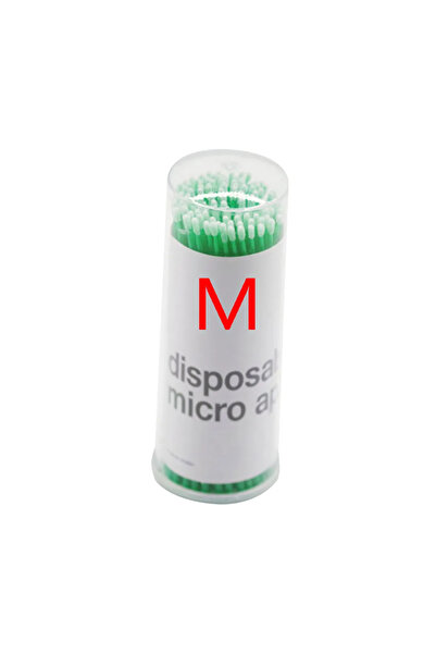 Choice5 100Pcs green Bottle 100PCS/Bottle Dental Disposable Micro Brushes App...