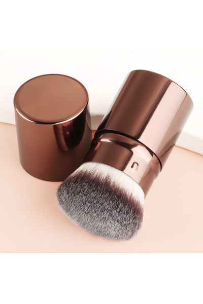 Choice فرشاة أحمر الخدود القابلة للسحب من الشوكولاتة، فرشاة كريم الأساس كابوك...