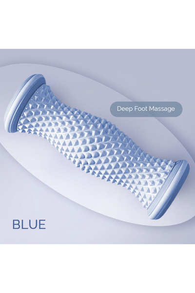 Choice1 بكرة تدليك القدم الزرقاء، مدلك القدم، تدليك القدم بالضغط على باطن الق...