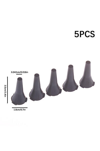 Choice L 5PCS رؤوس منظار الأذن الطبية القابلة لإعادة الاستخدام، فوهة فحص الأذ...