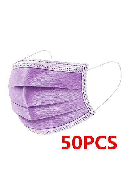 Choice Purple-50PCS 50/100/200pcs Disposable Medical Face masks mascarillas A...