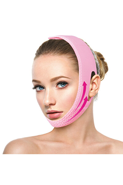 Choice Pink 1 Pc Reusable V-Line Mask Facial Firming Strap Double Chin Reduce...