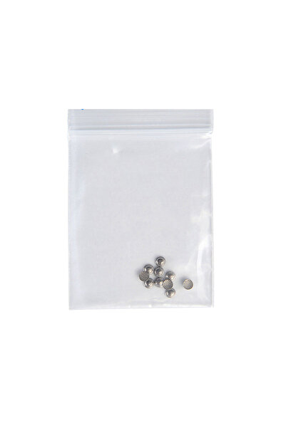 Choice ١٠ قطع/عبوة، زر لساني سفلي معدني قابل للربط، مشبك جانبي للسان، أطباء ا...