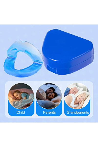 Choice Large Blue 2025 Adult Sleeping Anti Snoring Device Bruxism Mouth Guard...