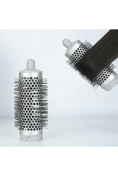 Choice فرشاة دائرية صغيرة من نوع فليكس ستايل بلون عاجي، مناسبة لتسريحات الشعر...