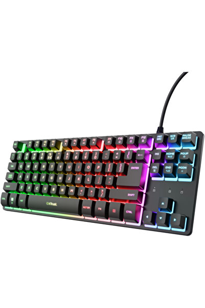 Trust GXT 833 Thado TKL RGB LED USB Negru