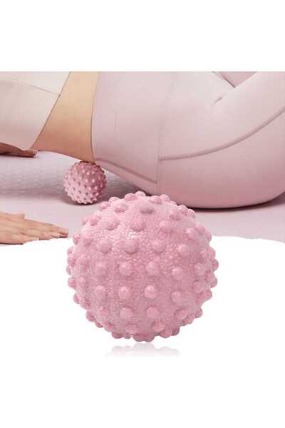 Choice كرة تدليك وردية اللون، جهاز تدليك يدوي مريح للساقين والقدمين، مصنوع من...