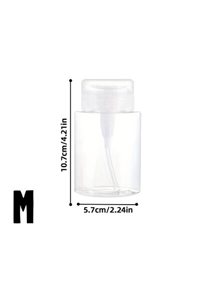 Choice3 150 مل - عبوة بمضخة شفافة قابلة لإعادة التعبئة، سعة 1/3 قطعة، مناسبة ...