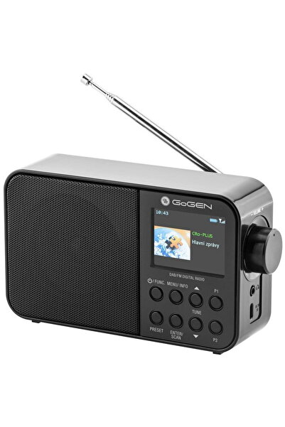 Gogen Radio portabil DAB 500 BTC cu tuner DAB+ si FM, 1W, Bluetooth, LCD colo...