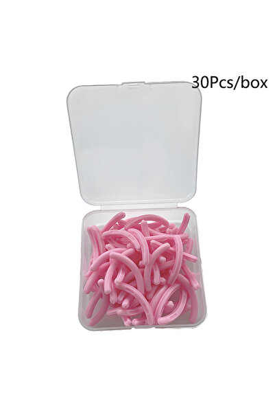Choice Light pink 30Pcs/Box Colorful Replacement Eyelash Curler Refill Pads M...