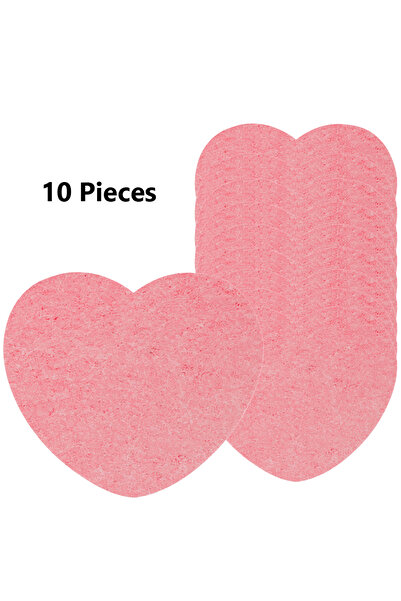 Choice ١٠ قطع من إسفنجات تنظيف الوجه المصنوعة من السليلوز المضغوطة، أدوات تدل...