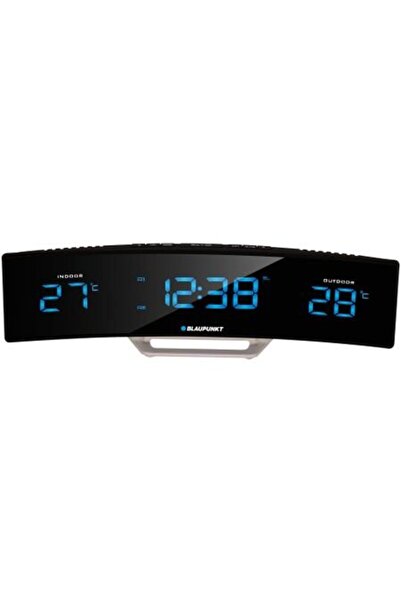 Blaupunkt Ceas cu radio CR12BK Termometru Black-Silver