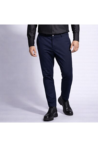 Asimetrix Store Men's navy tapered pants