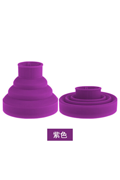 Choice Purple Silicone Salon Tool Black Pink Universal Hairdryer Diffuser Cov...