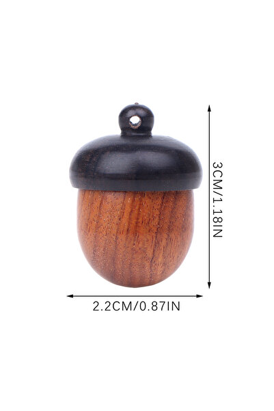 Choice علبة حبوب صغيرة لطيفة من الخشب الصلب، قطعة واحدة، حامل زجاجة، صندوق تخ...