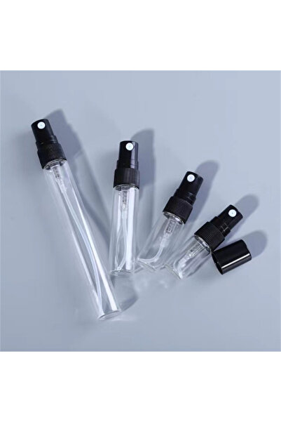 Choice5 زجاجة عطر سوداء فارغة قابلة لإعادة التعبئة، سعة 10 مل، 50/100 قطعة، س...