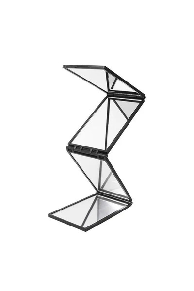 Choice مرآة واحدة رباعية الاتجاهات، قابلة للطي والتحريك 360 درجة، محمولة بالي...