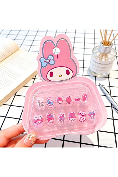 Choice J003-2 أظافر سانريو للأطفال ثلاثية الأبعاد قابلة للارتداء، ملصقات تزيي...