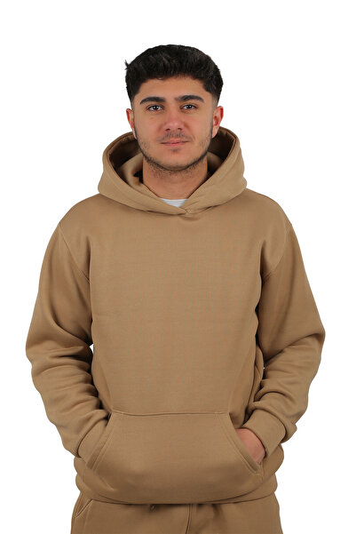 ETTA Street Wear Basic Oversize Kapüşonlu Eşofman Takımı