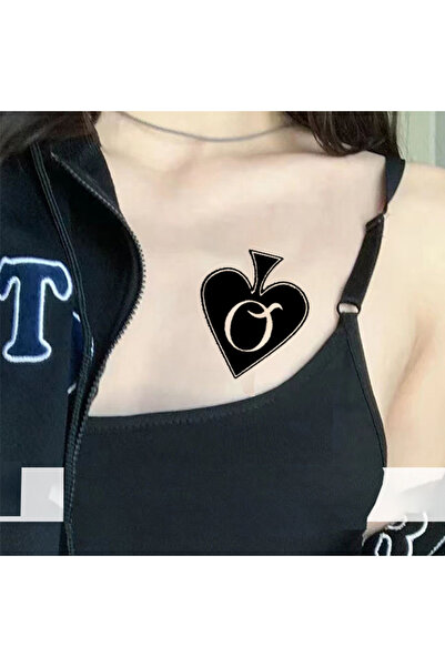 Choice Queen of spades Q of Spades Tattoos Waterproof Temporary Tattoo Sticke...