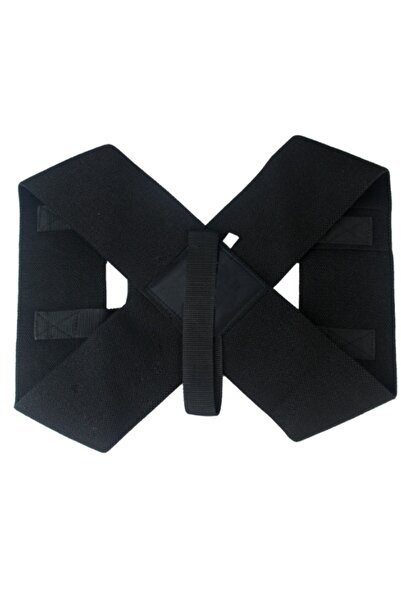 Choice1 حزام تصحيح وضعية الظهر قابل للتعديل، أسود، مقاس XL، وزن 75-85 كجم، قط...