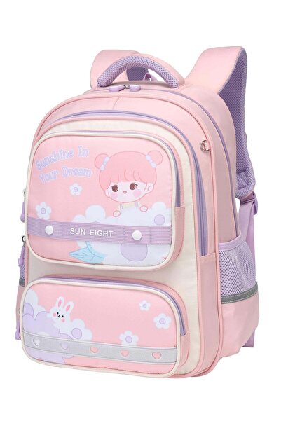 SUN EIGHT 16.5-inches Premium Kids Backpack Light Weight Water Resistant Mult...