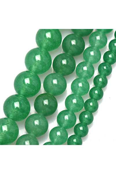 Choice 60 قطعة من خرز أفينتورين أخضر، مقاس 6 مم، بأحجام 4، 6، 8، 10، و12 مم، ...