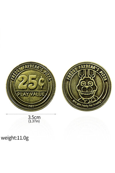 Choice9 مجموعة منتجات مينيسو 6 سم K00816-02 فايف نايتس آت فريديز FNAF - عملات...