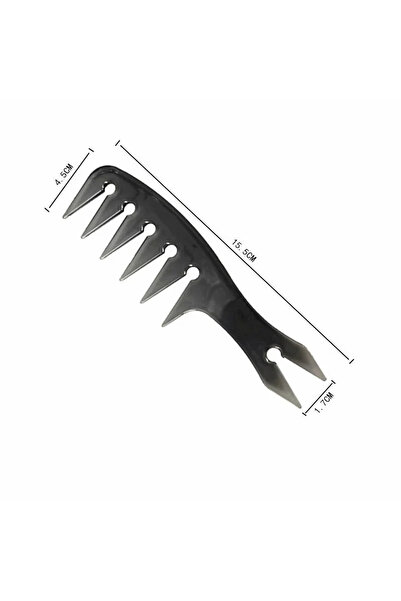 Choice قطعتان من مشط الشعر الرجالي ذي الأسنان العريضة، مشط تصفيف الشعر، مشط ك...