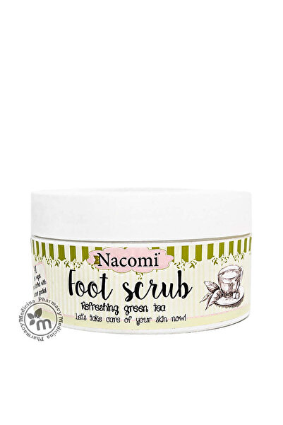 Nacomi مقشر منعش للقدمين برائحة الشاي الأخضر