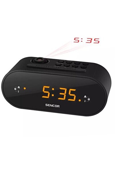 Sencor Radio cu ceas FM SRC 3100 Sencor, display 0.9 inch, cu proiectie si al...